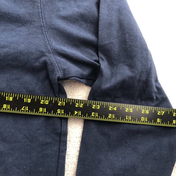 NWT Carhartt Mens Work Polo Shirt Medium Long Sleeve Navy Relaxed Classic Casual - Picture 6 of 13